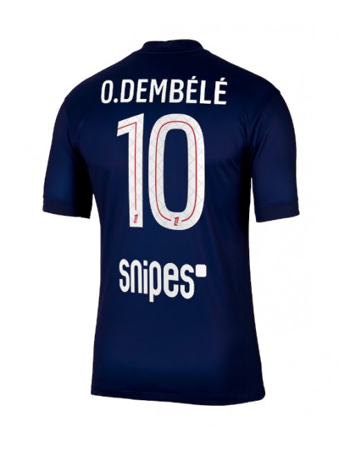 Paris Saint-Germain Ousmane Dembele #10 Replika Hemmakläder 2025-26 Kortärmad Paris Saint-Germain Ousmane Dembele #10 Replika Hemmakläder 2025-26 Kortärmad